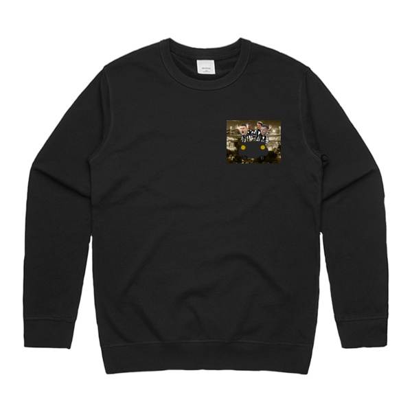 Hoot Hoot Chugging Chugging Hot Magpies Swoops Jumper - Front & Back Thumbnail