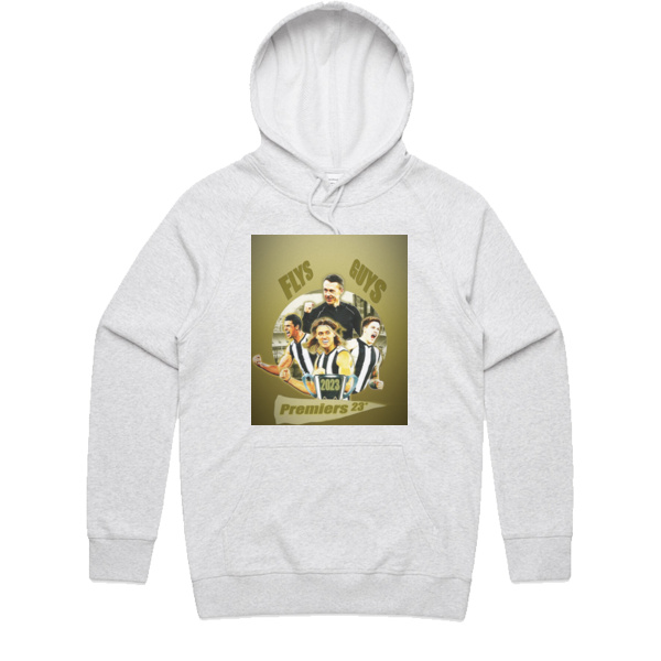 Collingwood 2023 Premierships Hoodie - Front Only Thumbnail