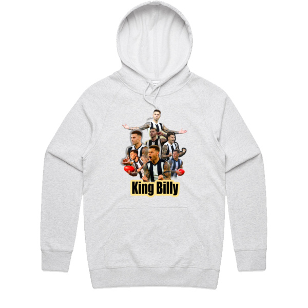 3/4 quarter comeback legend (King Billy) Hoodie - Front Only Thumbnail