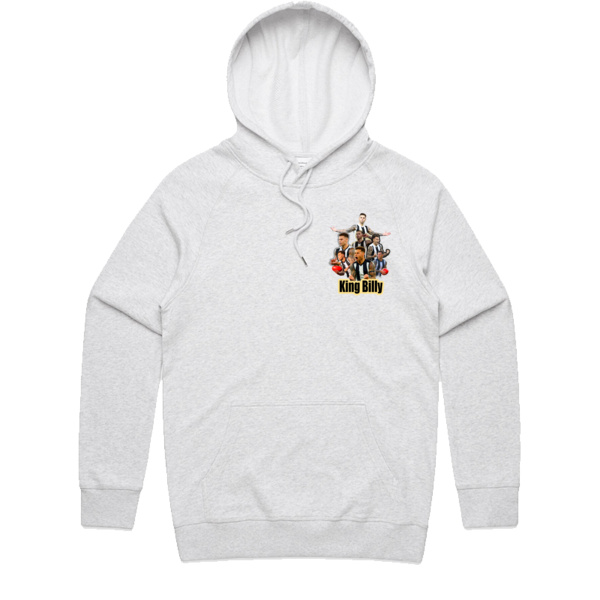 3/4 quarter comeback legend (King Billy) Hoodie - Front & Back Thumbnail