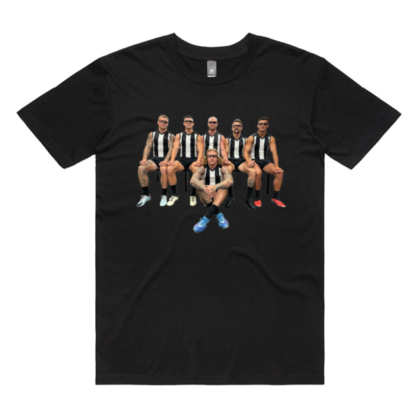 Goggles Magpies Crew - Front Only  Thumbnail