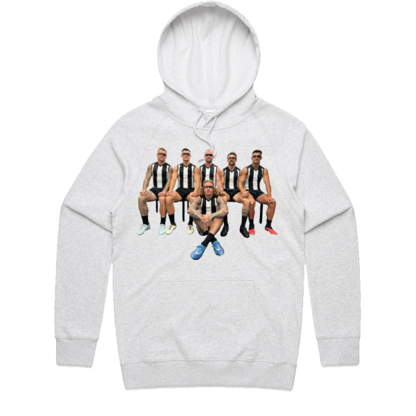 Goggles Magpies Crew Hoodie - Front Only  Thumbnail