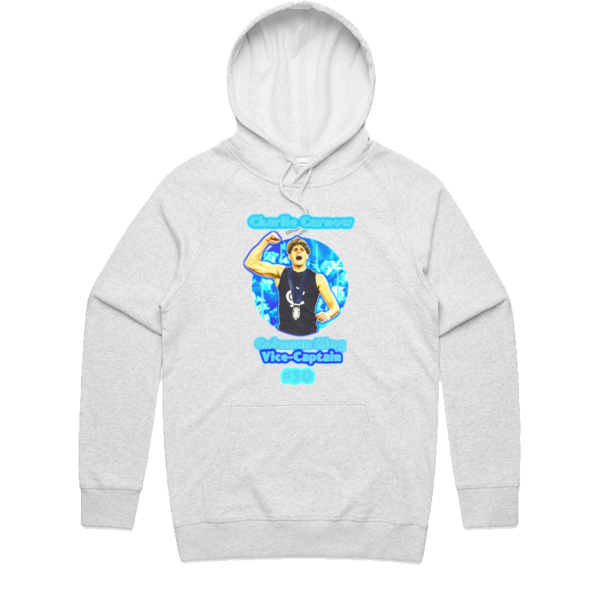 It’s time for Charlie Curnow o’clock kicking bags Hoodie - Front Only Thumbnail