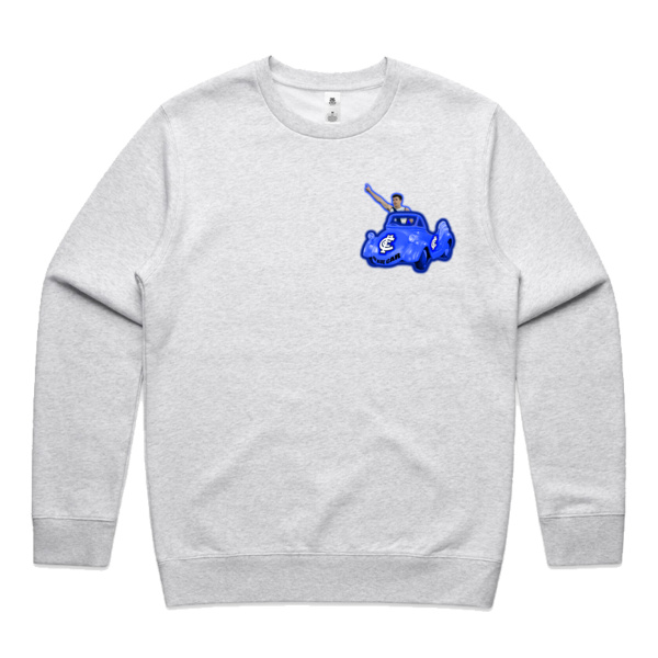 Hoot Hoot Chuggers Chuggers Big Blue Car - Front & Back  Thumbnail