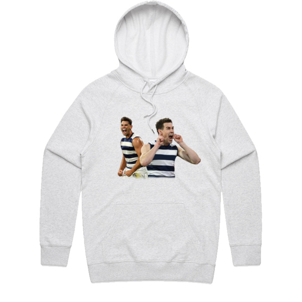 Tom Hawkins & Jeremy Cameron "was that sorry Collingwood & Adelaide fans can't hear yous aha?" - Front Only Thumbnail