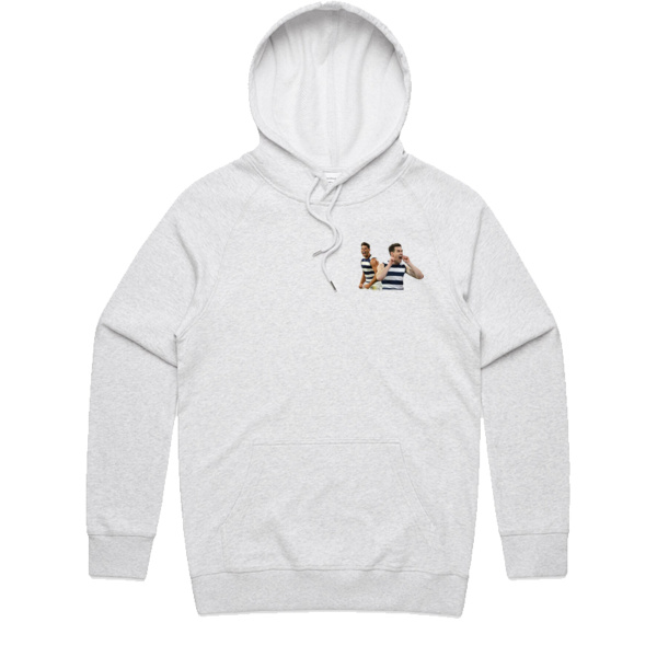 Tom Hawkins & Jeremy Cameron "was that sorry Collingwood & Adelaide fans can't hear yous aha?" - Front & Back  Thumbnail