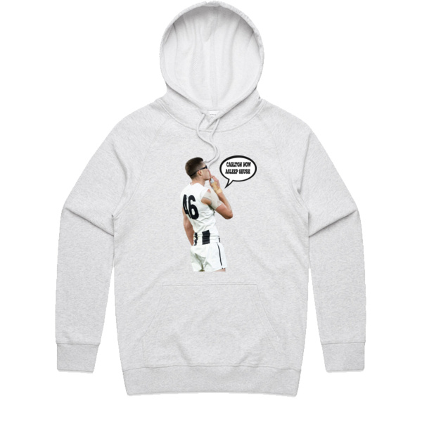 Mason Cox gives the Blues shushs to crowds - Front Only Thumbnail