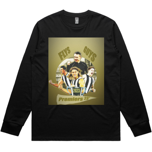 Collingwood 2023 Premierships - Front Only Thumbnail