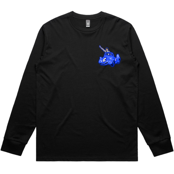 Hoot Hoot Chuggers Chuggers Big Blue Car - Front & Back Thumbnail