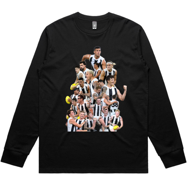 Collingwood 1st Win Celebrate with the pies fans - Front Only Thumbnail