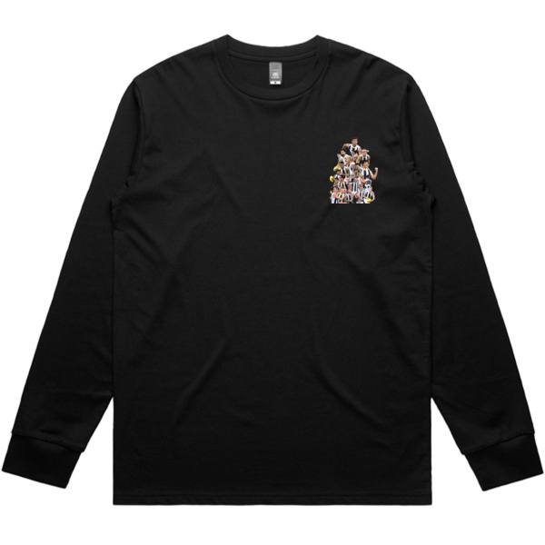 Collingwood 1st Win Celebrate with the pies fans - Front & Back Thumbnail