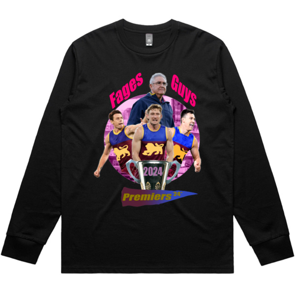 Brisbane 2024 Premierships (Front Only) Thumbnail