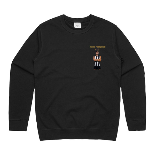 Harry Perryman (Peri Peri Chicken) Collingwood Edition (Front & Back) Thumbnail