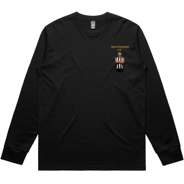 Harry Perryman (Peri Peri Chicken) Collingwood Edition (Front & Back) Thumbnail