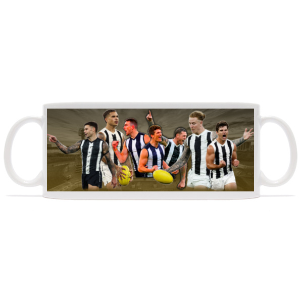 Magpies Forward Lines Mug Thumbnail